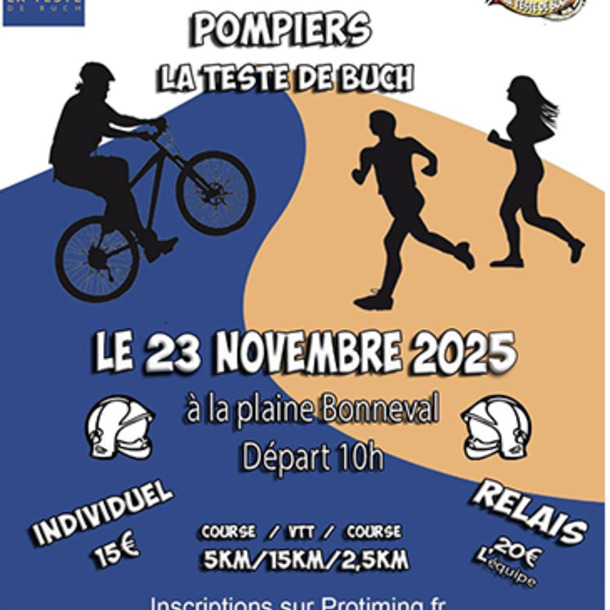 Vétathlon : téléthon des pompiers